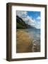 Kee Beach on the Napali Coast, Kauai, Hawaii, United States of America, Pacific-Michael Runkel-Framed Premium Photographic Print