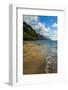 Kee Beach on the Napali Coast, Kauai, Hawaii, United States of America, Pacific-Michael Runkel-Framed Premium Photographic Print