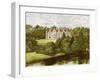 Keele Hall, Staffordshire, Home of the Sneyd Family, C1880-Benjamin Fawcett-Framed Giclee Print