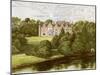 Keele Hall, Staffordshire, Home of the Sneyd Family, C1880-Benjamin Fawcett-Mounted Giclee Print