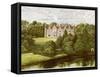 Keele Hall, Staffordshire, Home of the Sneyd Family, C1880-Benjamin Fawcett-Framed Stretched Canvas