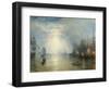 Keelmen Heaving in Coals by Moonlight, 1835-J. M. W. Turner-Framed Giclee Print