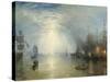 Keelmen Heaving in Coals by Moonlight, 1835-J. M. W. Turner-Stretched Canvas