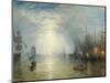 Keelmen Heaving in Coals by Moonlight, 1835-J. M. W. Turner-Mounted Art Print