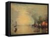 'Keelmen Heaving in Coals by Moonlight', 1835-JMW Turner-Framed Stretched Canvas