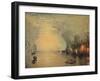 'Keelmen Heaving in Coals by Moonlight', 1835-JMW Turner-Framed Giclee Print