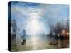 Keelmen Heaving in Coals-J. M. W. Turner-Stretched Canvas