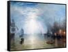 Keelmen Heaving in Coals-J. M. W. Turner-Framed Stretched Canvas