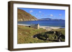 Keem Beach on Achill Island, County Mayo, Connaught (Connacht), Republic of Ireland, Europe-Richard Cummins-Framed Photographic Print