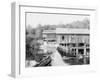 Keene Valley, Old Mill on the Ausable, Adirondack Mts., N.Y.-null-Framed Photo