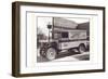 Keener Meat Truck-null-Framed Art Print