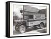 Keener Meat Truck-null-Framed Stretched Canvas