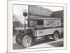 Keener Meat Truck-null-Mounted Art Print