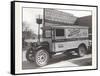 Keener Meat Truck-null-Framed Stretched Canvas