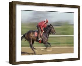 Keenland Horse Race Track, Lexington, Kentucky, USA-Michele Molinari-Framed Photographic Print