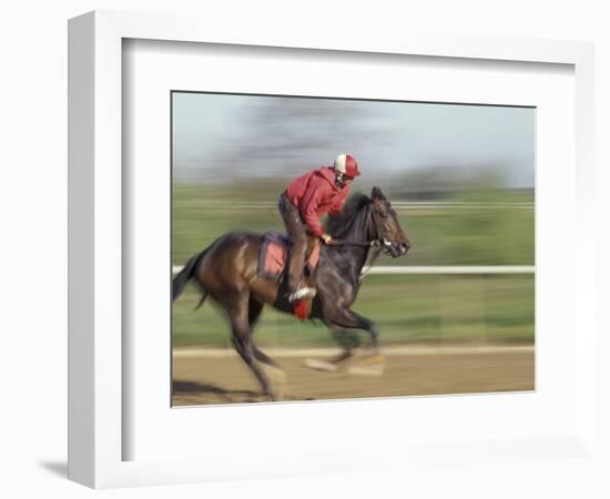 Keenland Horse Race Track, Lexington, Kentucky, USA-Michele Molinari-Framed Photographic Print