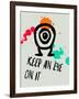 Keep an Eye on it 1-Lina Lu-Framed Art Print