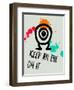 Keep an Eye on it 1-Lina Lu-Framed Art Print