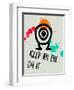 Keep an Eye on it 1-Lina Lu-Framed Art Print