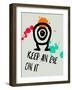 Keep an Eye on it 1-Lina Lu-Framed Art Print
