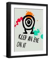 Keep an Eye on it 1-Lina Lu-Framed Art Print