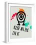 Keep an Eye on it 1-Lina Lu-Framed Art Print