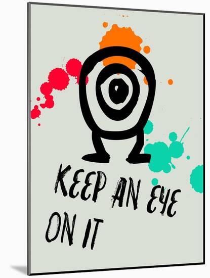 Keep an Eye on it 1-Lina Lu-Mounted Art Print