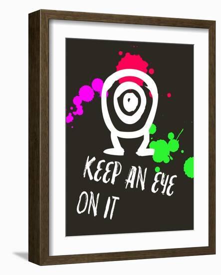 Keep an Eye on it 2-Lina Lu-Framed Art Print