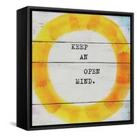 Keep an Open Mind-Mimi Marie-Framed Stretched Canvas