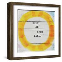 Keep an Open Mind-Mimi Marie-Framed Art Print