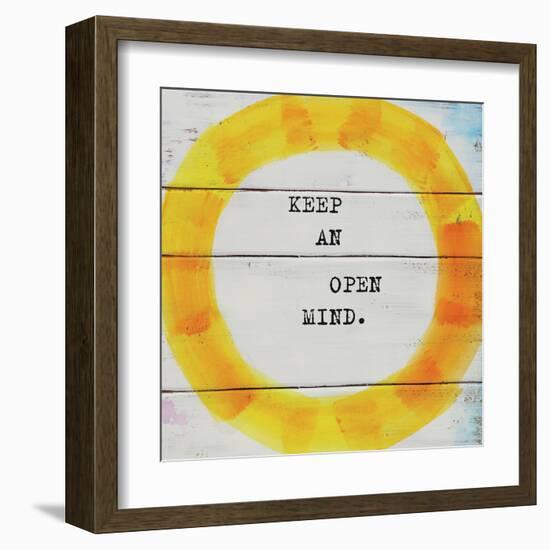 Keep an Open Mind-Mimi Marie-Framed Art Print