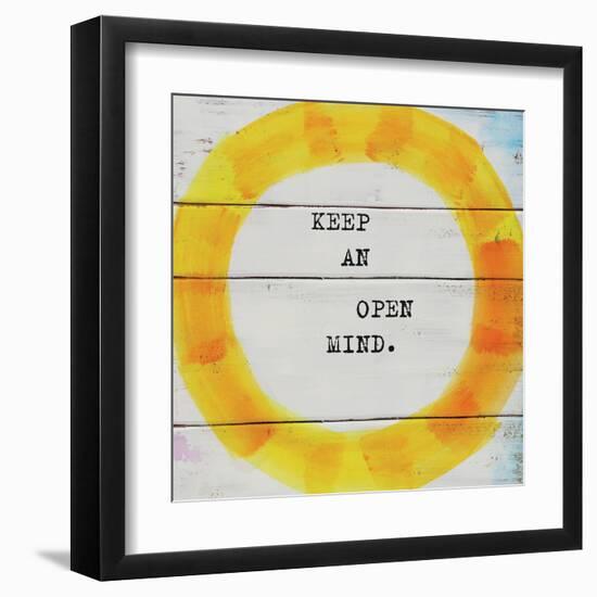 Keep an Open Mind-Mimi Marie-Framed Art Print