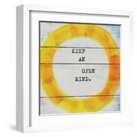 Keep an Open Mind-Mimi Marie-Framed Art Print