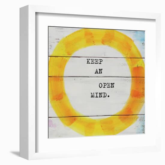 Keep an Open Mind-Mimi Marie-Framed Art Print