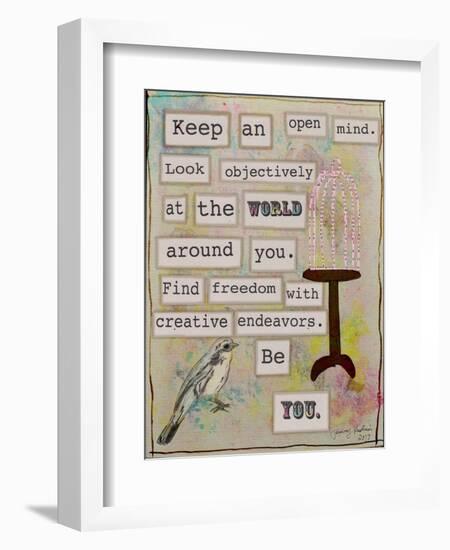 Keep an Open Mind-Tammy Kushnir-Framed Giclee Print