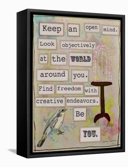 Keep an Open Mind-Tammy Kushnir-Framed Stretched Canvas
