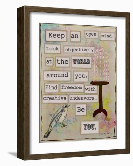 Keep an Open Mind-Tammy Kushnir-Framed Giclee Print