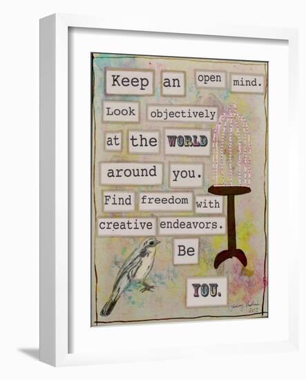 Keep an Open Mind-Tammy Kushnir-Framed Giclee Print