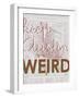 Keep Austin Weird - 1939, Austin Chamber of Commerce, Texas, United States Map-null-Framed Giclee Print