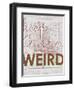 Keep Austin Weird - 1939, Austin Chamber of Commerce, Texas, United States Map-null-Framed Premium Giclee Print