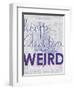 Keep Austin Weird - 1939, Austin Chamber of Commerce, Texas, United States Map-null-Framed Giclee Print