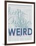 Keep Austin Weird - 1939, Austin Chamber of Commerce, Texas, United States Map-null-Framed Giclee Print