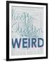 Keep Austin Weird - 1939, Austin Chamber of Commerce, Texas, United States Map-null-Framed Giclee Print