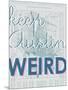 Keep Austin Weird - 1939, Austin Chamber of Commerce, Texas, United States Map-null-Mounted Premium Giclee Print