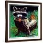 Keep Away - Child Life-Al Michini-Framed Giclee Print