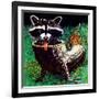 Keep Away - Child Life-Al Michini-Framed Giclee Print