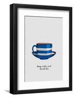 Keep Calm &Amp; Drink Tea-Orara Studio-Framed Photographic Print