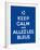 Keep Calm and Allez Les Bleus-Thomaspajot-Framed Art Print