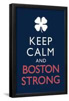 Keep Calm and Boston Strong-null-Framed Poster