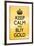 Keep Calm and Buy Gold-null-Framed Art Print